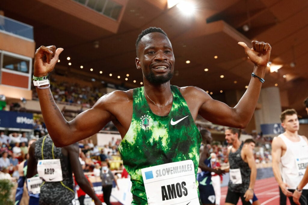 Nijel Amos’ spirit not dampened by Tokyo setback