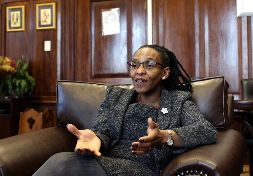 Close Up With Supreme Court Of Appeal Head Mandisa Maya