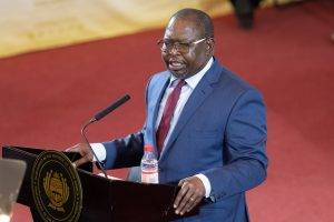 Minister Godongwana Delivers 2024 Budget Speech In Cape Town.