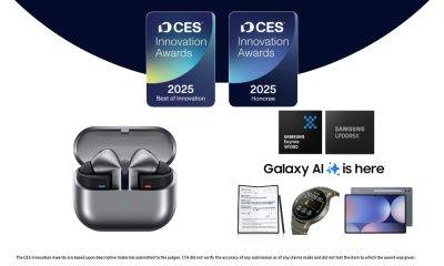 Samsung’s AI-Powered innovations honoured by consumer technology association