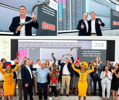 Boxer debuts on JSE, outshines parent Pick n Pay in value