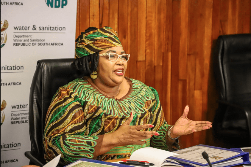 There is no water crisis, says Pemmy Majodina, just use it wisely